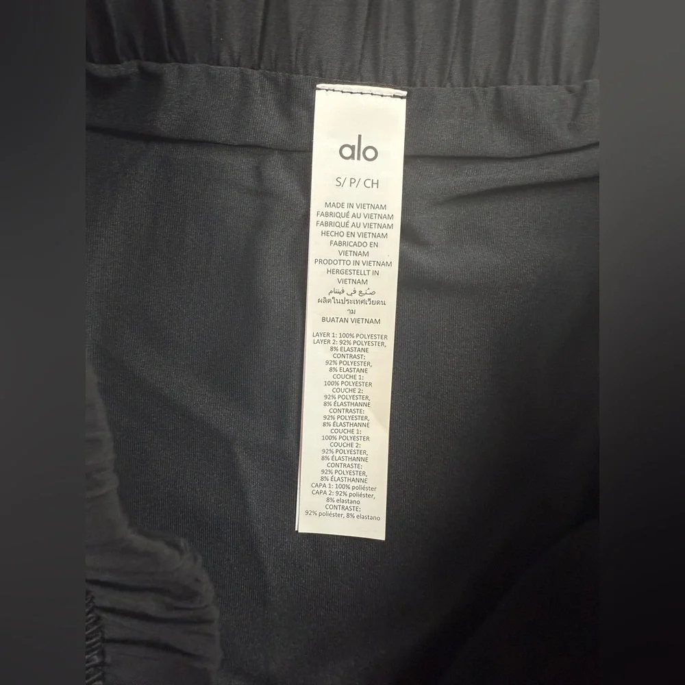 NWT ✨ Alo Yoga Micro Plisse Tennis Skirt Black Size‎ X-Small